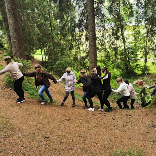 Teambuilding-Spiele